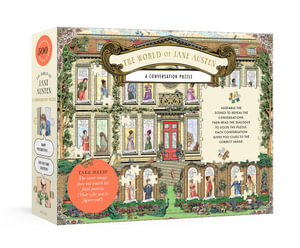 The World of Jane Austen: A Conversation Puzzle : 500-Piece Puzzle: Jigsaw Puzzle for Adults - Jacqui Oakley