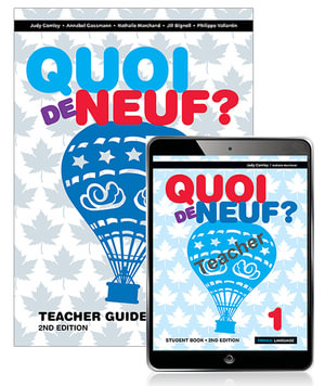 Quoi de Neuf ? 1  : Teacher Guide, Teacher eBook and Audio Download 2nd Edition - Judy Comley