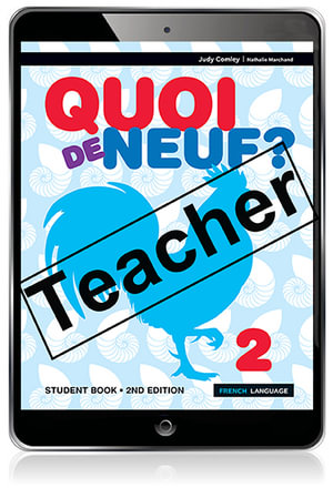 Quoi de Neuf ? 2 :  Teacher eBook and Audio Download (Access Card) 2nd Edition - Judy Comley