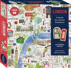 London: A Puzzle for Curious Wanderers : 1000-piece puzzle with 20 shaped pieces - Jack Chesher