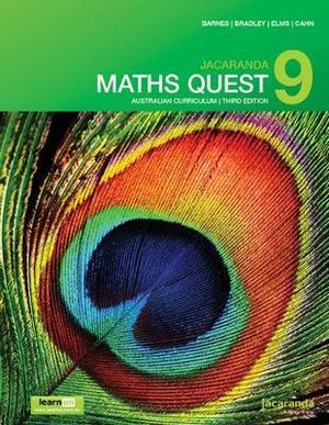 Jacaranda Maths Quest 9 Australian Curriculum 3e Learnon Print Mark Barnes 9780730346326 Booktopia