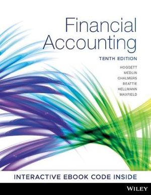 Financial Accounting 10th Edition - John Hoggett