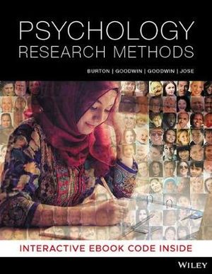 Psychology Research Methods   - Lorelle J. Burton