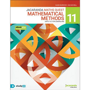 Jacaranda Maths Quest 11 Mathematical Methods by Sue Michell | Units 1 ...