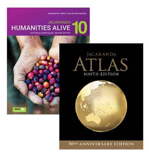 Jacaranda Humanities Alive 10 Victorian Curriculum 2E learnON & Print + Jacaranda Atlas 9E eBookPLUS & Print Value Pack : Humanities Alive Series - Robert Darlington