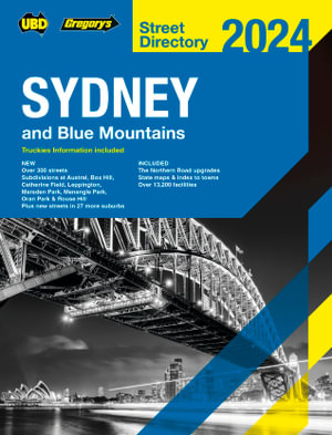 Sydney & Blue Mountains Street Directory 2024 60th