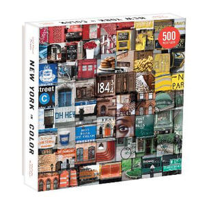 New York in Color 500 Piece Puzzle : New York Color - Sarah McMenemy