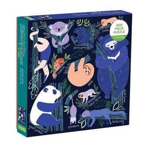 Tree-Dwelling Slowpokes - Family Puzzle : 500-Piece Jigsaw Puzzle - Mudpuppy