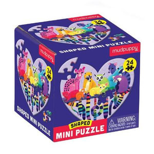 Love in the Wild 24 Piece Shaped Mini Puzzle - Katy Tanis