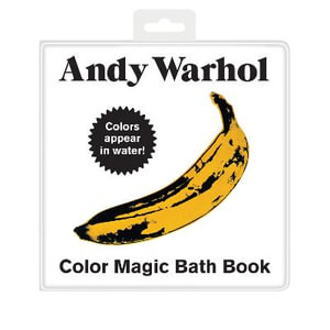 Andy Warhol Color Magic Bath Book - Mudpuppy