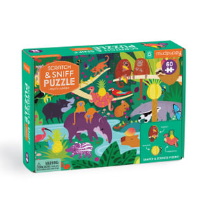 Fruity Jungle : 60-Piece Scratch and Sniff Jigsaw Puzzle - Mudpuppy