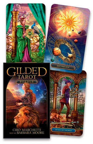 Gilded Tarot Royale Deck by Ciro Marchetti 9780738765235 Booktopia