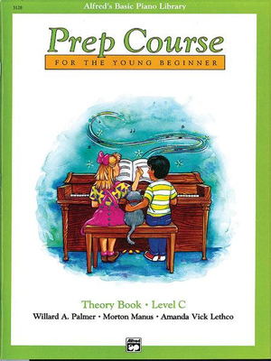 Piano Prep Course Theory - Book C : For the Young Beginner - Willard A Palmer