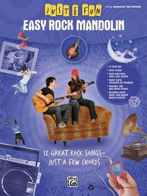 Easy Rock Mandolin : 12 Great Rock Songs-Just a Few Chords - Alfred Publishing