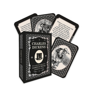 Charles Dickens - A Card and Trivia Game : 52 illustrated cards with games and trivia inspired by classics - Pyramid