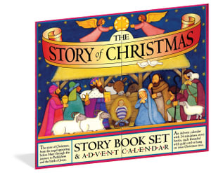 The Story of Christmas - Advent Calendar : Story Book Set & Advent Calendar - Carolyn Croll