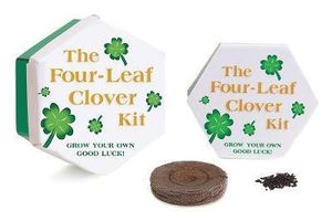 The Four Leaf Clover Kit  :  Grow Your Own Good Luck! (With Seeds & a Pot) - Pamela Liflander