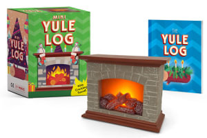 Mini Yule Log : With crackling sound! - Running Press