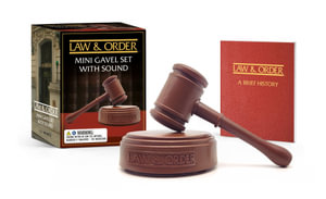 Law & Order: Mini Gavel Set with Sound : RP Minis - Chip Carter