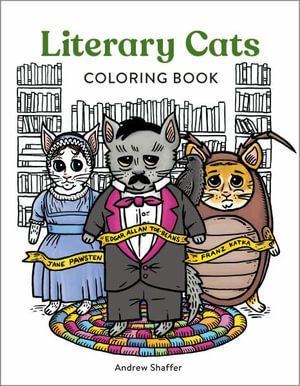 Literary Cats Coloring Book - Andrew Shaffer