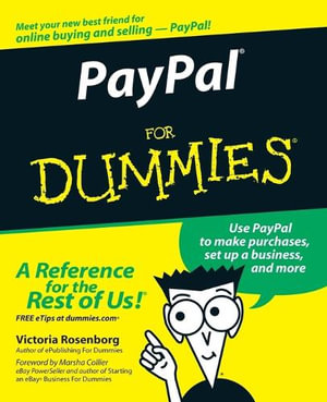 PayPal For Dummies : For Dummies - Victoria Rosenborg