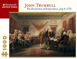 The Declaration of Independence, July 4, 1776 - Puzzle : 1000-Piece Jigsaw Puzzle - John Trumbull