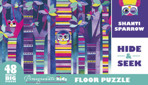 Hide & Seek : 48 Piece Floor Puzzle - Shanti Sparrow