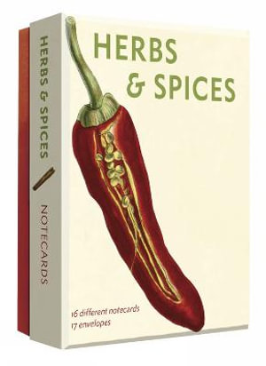 Herbs and Spices - Detailed Notes (Notecard Box) : 16 Different Notecards and 17 Envelopes - ABBEVILLE PRESS