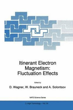 Itinerant Electron Magnetism : Fluctuation Effects - Dieter Wagner