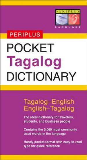 Pocket Tagalog Dictionary : Tagalog-English English-Tagalog - Renato Perdon