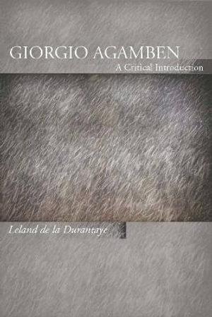 Giorgio Agamben : A Critical Introduction - Leland de la Durantaye