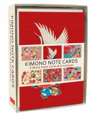 Kimono Note Cards : 6 Blank Note Cards & Envelopes (4 x 6 inch cards in a box) - Tuttle Editors