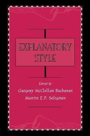 Explanatory Style - Gregory McClell Buchanan