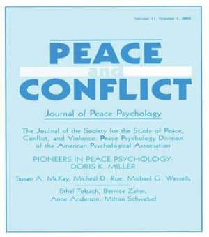 Pioneers in Peace Psychology : Doris K. Miller: A Special Issue of Peace and Conflict: Journal of Peace Psychology - Richard V. Wagner