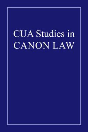 de Vicariis Foraneis : CUA Studies in Canon Law - Zaplotnik