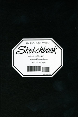 Medium Sketchbook (Kivar, Black) : Hardcover - Watson-Guptill