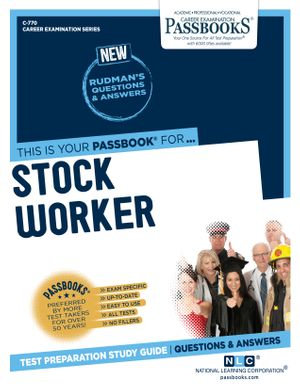 Stock Worker : Passbooks Study Guide - National Learning Corporation