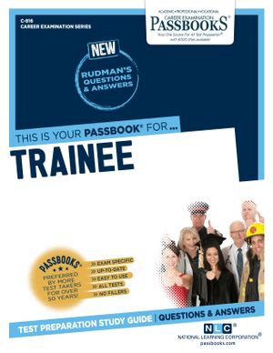 Trainee : Passbooks Study Guide - National Learning Corporation