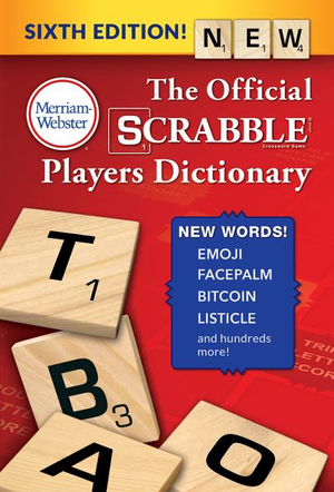 The Official Scrabble Players Dictionary, Sixth Edition : American spellings - Merriam-Webster