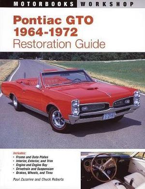 Pontiac GTO Restoration Guide, 1964-1972 : Motorbooks Workshop - Paul Zazarine