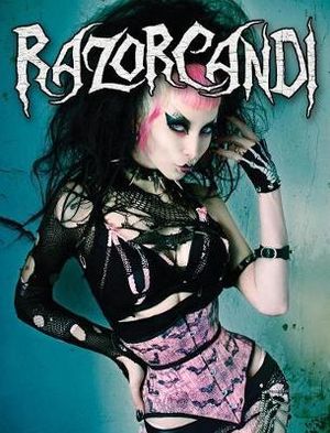 RazorCandi : Gothic Punk Deathrock Tattoo Pinup Icon - Razor Candi