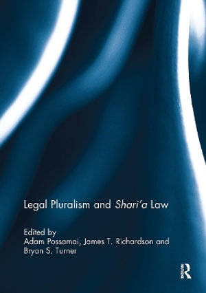 Legal Pluralism and Shari'a Law - Adam Possamai