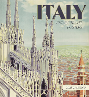 2025 Italy : Vintage Travel Posters Wall Calendar - Pomegranate