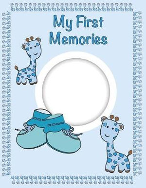 Baby Boy's First Year Memory Book : A Great Photo Notebook of Firsts - Little Artist Baby Journal - Baby Blue Hello Champ First 5 Years Baby's Memory B - Nicheverse Publications