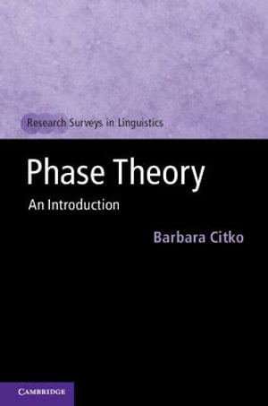 Phase Theory : An Introduction - Barbara Citko