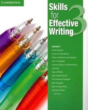 Skills for Effective Writing Level 3 Student's Book : Skills for Effective Writing - Various