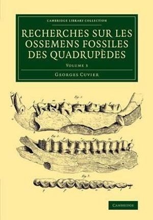 Recherches sur les ossemens fossiles des quadrup¨des - Volume             3 : Cambridge Library Collection - Earth Science - Georges Cuvier