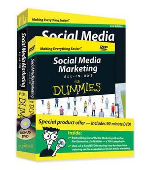 Social Media Marketing All-in-One For Dummies Book + DVD Bundle : For Dummies - Jan Zimmerman