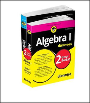 Algebra I For Dummies Book + Workbook Bundle : For Dummies - Mary Jane Sterling