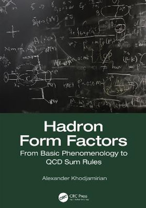 Hadron Form Factors : From Basic Phenomenology to QCD Sum Rules - Alexander Khodjamirian